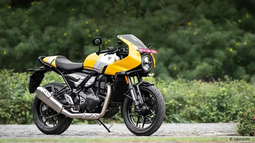 Triumph Thruxton 400, Thruxton 400 price, Triumph cafe racer, new Triumph launch, 400cc motorcycles India, Triumph Thruxton mileage, retro bike India, Thruxton 400 features, Triumph bike review, cafe racer segment, Triumph colors