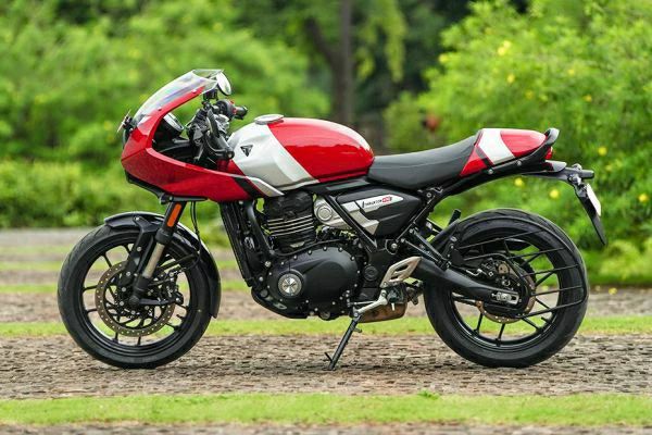 Triumph Thruxton 400, Thruxton 400 price, Triumph cafe racer, new Triumph launch, 400cc motorcycles India, Triumph Thruxton mileage, retro bike India, Thruxton 400 features, Triumph bike review, cafe racer segment, Triumph colors
